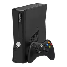 Xbox 360 Slim Microsoft Bloqueado 110/220v X360 + Jogo