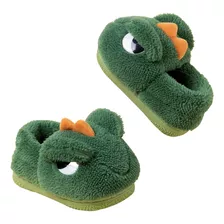 Pantufa Criança Dino Verde Super Confortável Envio Imediato