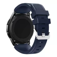 Pulseira Confort Compatível Garmin Venu 3s 45mm, Xiaomi E500 Cor Azul-marinho