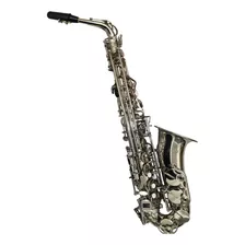 Sax Alto Silvertone Mib Niquelado Con Estuche Slsx010 Meses