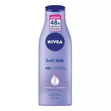 Loção Hidratante Nivea Soft Milk Pele Seca 400ml Azul Claro