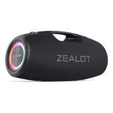 Altavoz Zealot, Negro, 120 W , Portátil , Bluetooth 5.2