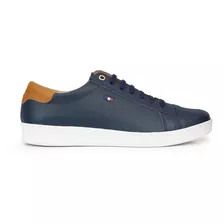 Zapatilla Hombre Cuero Urbana Vestir Casual Briganti Sneaker