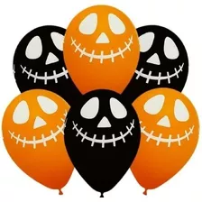 Pack Globo Latex Halloween 6 Unidades