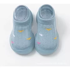 Sapato Meia Antiderrapante Bebês Meninos Meninas Algodão