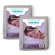 Kit 2 Capas Protetora De Travesseiro Euroflex Anti Estresse