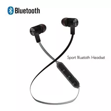 Auricular Bluetooth Aitech Manos Libres Reduccion De Ruidos Color Negro