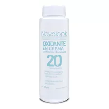  Oxidante En Crema Novalook Con Keratina 20 Volumenes 90 Ml Tono 30 Volumenes