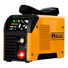 Soldadora Inverter Secur Electrodo 200 A Profesional Color Amarillo