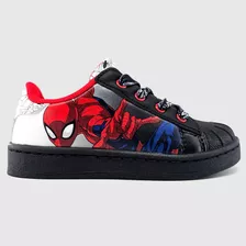 Zapatillas Niños Spider Man Hombre Araña Original Cosidas