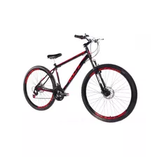 Bicicleta Aro 29 Woltz Aço Carbono Freios A Disco Suspensão