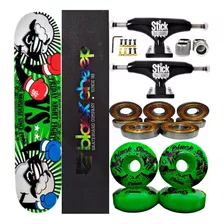 Skate Profissional Original Rodas 55mm Abec 5 Já Vai Montado