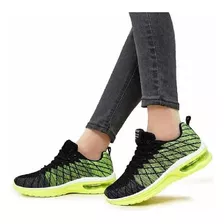 Zapatillas Con Cordones Air Cushion Para Mujer