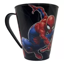 Caneca Infantil Com Alça Homem Aranha 360ml Plasutil