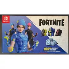 Nintendo Switch 32gb Fortnite Preto, Amarelo E Azul