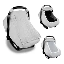 Fundas De Asiento De Automovil De Muselina Para Bebes, Funda