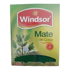 Mate Te De Coca Windsor X1 Caja De 100 Saquitos