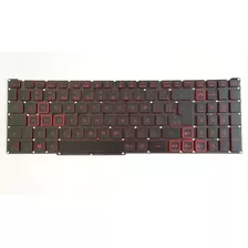 Teclado Acer Nitro 5 An517-52 Pk132k11a03 Iluminado Ç Br