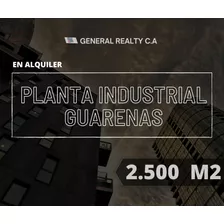 Planta Industrial Guarenas 2.500 M2