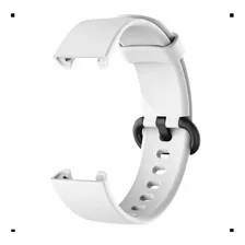 Pulseira Silicone Borracha Para Xiaomi Redmi Mi Watch 2 Lite Cor Branco