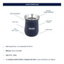 Mate Acero Inoxidable Bremen Termico Frio Calor 7743 Dgm Azul