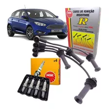 Kit Cabos Velas Focus 1.6 16v Se Hatch Powershift 2010/2019