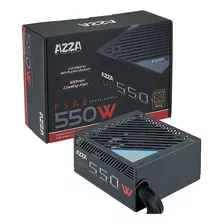 Fuente Poder Azza 550w 80 Plus Bronze Certificada 120mm