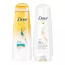 Shampoo + Condicionador Dove Nutritive Óleo-micelar 400ml