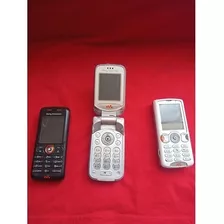 Celulares Sony Ericsson Walkman.(son Los 3)