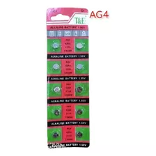 Pila Alkalina Ag4 626a 377a Cx66w Blister X 10 Unid