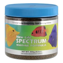 Alimento Peces New Life Spectrum 250g 1mm 2mm 3mm