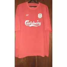 Camisa Liverpool Inglaterra - 2005 - Modelo Simples