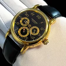 Montblanc Dual Time Em Ouro 18k , Automático E Raridade!!!