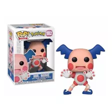 Figura De Acción Pokémon Mr. Mime De Funko Pop! Games