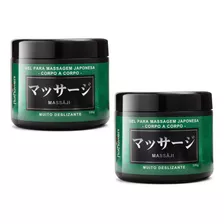  Gel Para Massagem Japonesa Nuru Massaji Combo 2 Unidades Fragrância Neutro Tipo De Embalagem Pote
