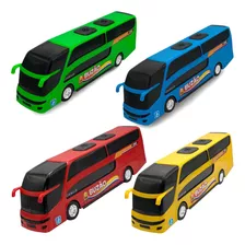 Ônibus De Brinquedo Mini Busão Original 25 Cm - Bs Toys
