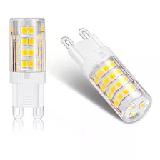 Kit 5 Lâmpada De Led Halopim G9 7w Para Lustre E Arandelas