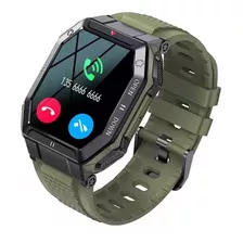 Relógio Militar À Prova D'água Smart Watch 1.85 Ips 5atm Par