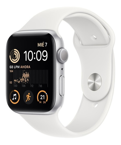 Apple Watch Se 44mm (gps, Aluminio, Correa Deportiva)
