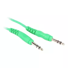 Rockville Rctr106g 6' 1/4'' Trs A 1/4'' Trs Cable, Verde, 10