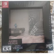 Axiom Verge 1 & 2 Collectors Edition Limited Run Nintendo Sw