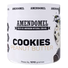 Pasta Amendomel 1010g Chocolate Branco Com Cookies