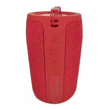 Parlante Bluetooth Hügel S32 Portatil Mediano 5w Rojo