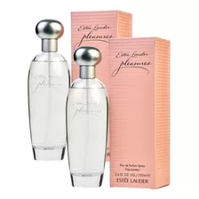 Paquete Pleasures Estee Lauder 100ml Dama Original 2 Pzas