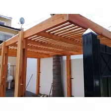 Tinglados Techos Pérgola Aleros Gazebos