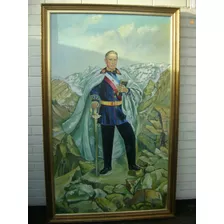 Pintura Oleo General Pinochet U.
