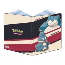 Álbum Pokemon 9-pocket Portfolio Trading Cards Game Snorlax