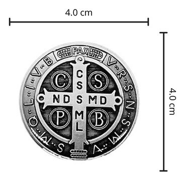 Mini Emblema San Benito Para Autos Foto 2
