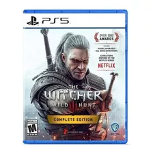 Jogo The Witcher 3: Wild Hunt (complete Edition) Ps5 Físico