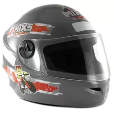 Casco Niños Mixs Plateado -thormoto-